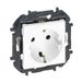 LEGRAND Verpakking met 5 stopcontacten 2P+T, 16 A, monoblok, voor inbouwmontage, serie Niloé Step, wit, 398301B