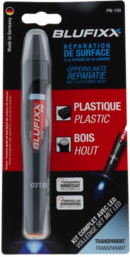 Blufixx Reparatieset Universeel PW plastic en hout