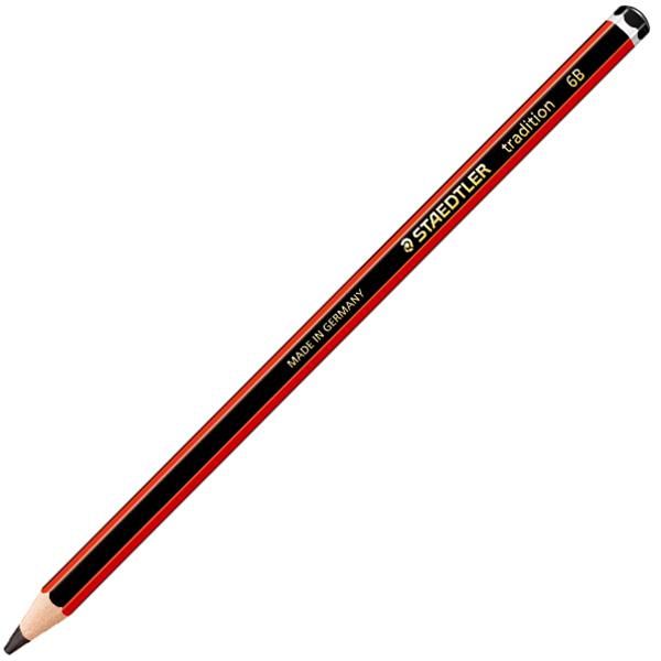Staedtler Tradition 6B Potloden - 12 Stuks