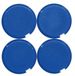 MAUL Magneet MAULpro rond 4 stuks 0,6 kg kunststof Ferriet bruchsicher erodiert lackiert Ø 2.9 x 1.1 cm blauw