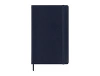 MOLESKINE agenda 12 mois journalier grand format souple bleu