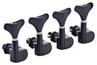 ORTEGA Akoestisch/elektrische basmechanica set standaard, Die-Cast, 4 in line, gl. zwart (OTMEB4L-GB)
