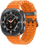 Samsung Galaxy Watch Ultra (LTE, 47mm) - Titanium Gray - Orange Band