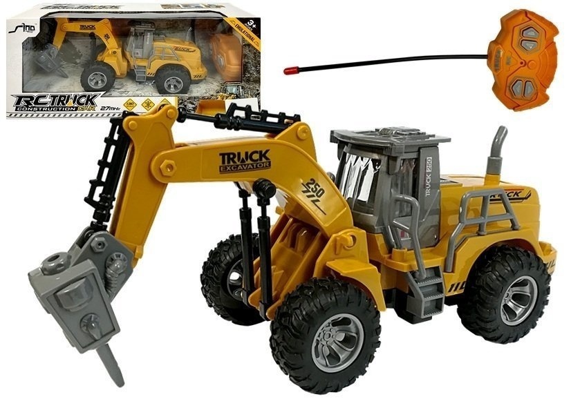 Viking Choice RC-graafmachine - met boorhamer - 27Mhz - 21 x 9 x 12 cm