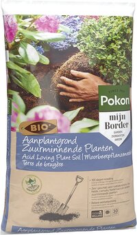 Pokon Bio Aanplantgrond voor Zuurminnende Planten 30L