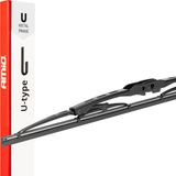AMIO Cadre métallique universel pour balais d'essuie-glace, forme en U, 280 mm, AMIO-04001