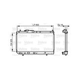 Valeo Radiateur 731620