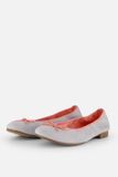 Tamaris Ballerina's Blauw Leer Dames Maat 38