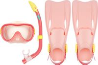 Waimea Duikset - Masker/Snorkel/Vliezen - Kinderen - Roze - Maat 35-38