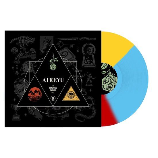 Atreyu - The Beautiful Dark Of Life (2 LP) - Coloured Vinyl - Red/Teal & Yellow Swirl