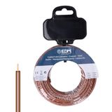 EDM Single-line elektrische kabel EDM 28580 Bruin 15 m h07z1-k