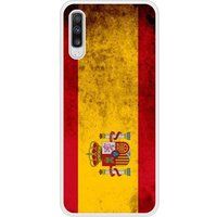 Samsung Galaxy A70 Drapeau espagne Verstevigd hoesje met sublimatie bedrukking