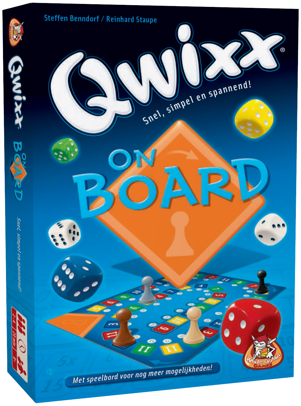 White Goblin Games Qwixx On Board Bloks (extra scorebloks)