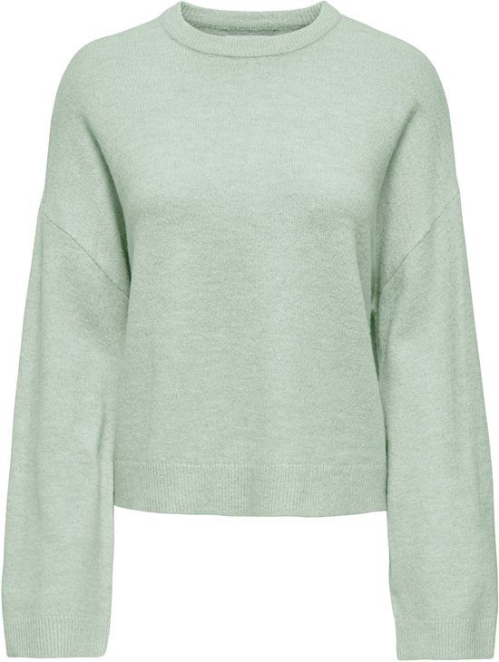 Only Trui Onlsimoni L/s O-neck Pullover Knt N 15368976 Ether/melange Dames Maat - S