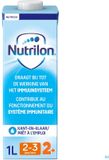 Nutrilon 2+ Lait de croissance pour tout-petits Enfants à partir de 2 ans Liquide Biberon 1L