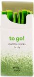 Moya Biologische matcha staafjes To Go! Daily, 7 stuks