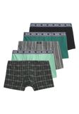 H.I.S. Grey / Mint Green / Pine / Black Underwear