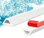 Icecat Bande d'étanchéité en silicone adhésive pour douche, 200 cm