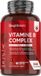 WeightWorld Vitamine B Complex - Alle 8 belangrijke B-vitamines - 365 vegan tabletten voor 1 jaar voorraad