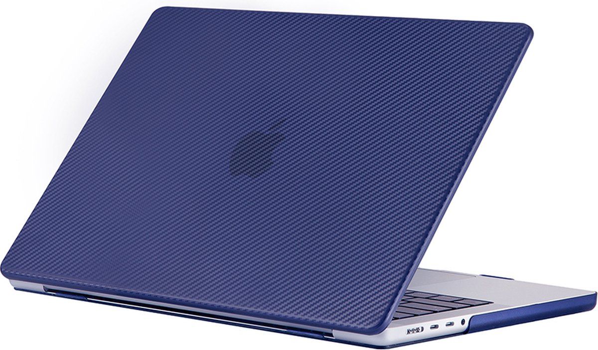 Phreeze Phreeze™ MacBook Pro Cover Blauw - Carbon Case voor MacBook Pro (13 Inch) van 2022, 2021 en 2020 t/m 2016 - Hardcase A2338 M1, A2289, A2251, A2159, A1989, A1706, A1708