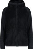 CMP Dames fleece met capuchon Zwart M