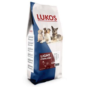 Lukos Light Sterilised - premium hondenvoer 10 kg
