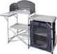vidaXL Campingkeuken inklapbaar met windscherm aluminium