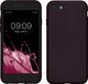 kwmobile telefoonhoesje geschikt voor Apple iPhone SE (2022) / iPhone SE (2020) / iPhone 8 / iPhone 7 - Hoesje voor smartphone - Back cover in metallic braam
