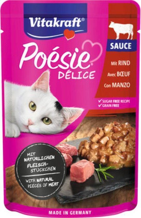 Vitakraft Poesie Delisauce Rund 85g