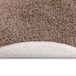 vidaXL Antislip Shaggy Tapijt Bruin 120 x 120 cm PP