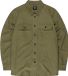 Vintage Industries Baron Heren Longsleeve - olijf - S