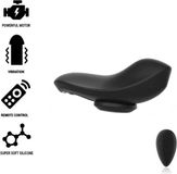 Black&silver Preston Oplaadbare Siliconen Panty Vibrator Zwart