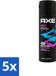 Axe Deodorant Bodyspray - 100% Fresh Fragrance - Marine - Sea Breeze & Sage - 150 ml - Voordeelverpakking - 5 stuks