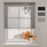 Raamdecoratie.com Stores horizontales en aluminium Easy - 25 mm - Silver - 210 x 175