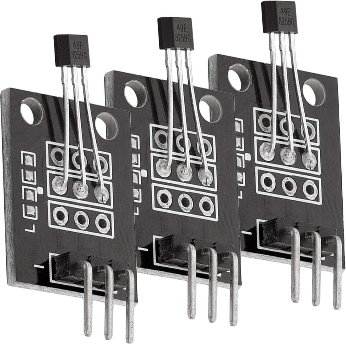 AZ Delivery 3 x KY-035 Magnetische Hallsensormodule Analoog compatibel met Arduino Inclusief E-Book!