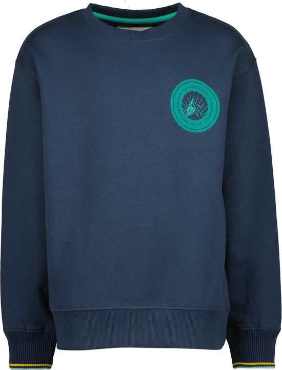 Vingino jongens sweater Nave Dark Blue - Maat 164 - Herfst/Winter 2023