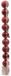 Decoris 5 stuks Boule en plastique gl-mt-glitter/60mm/ossenbloed