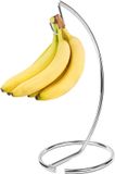 Merkloos Relaxdays Bananenhouder - Metaal - Zilver