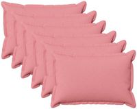 vidaXL - Kussensloop - 6 stuks - Roze - 50 x 70 cm