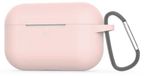 CHPN Roze AirPods Pro hoesje met karabijnhaak