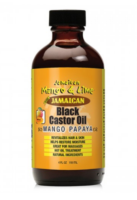 Jamaican Mango Lime Black Castor Oil Mango Papaya