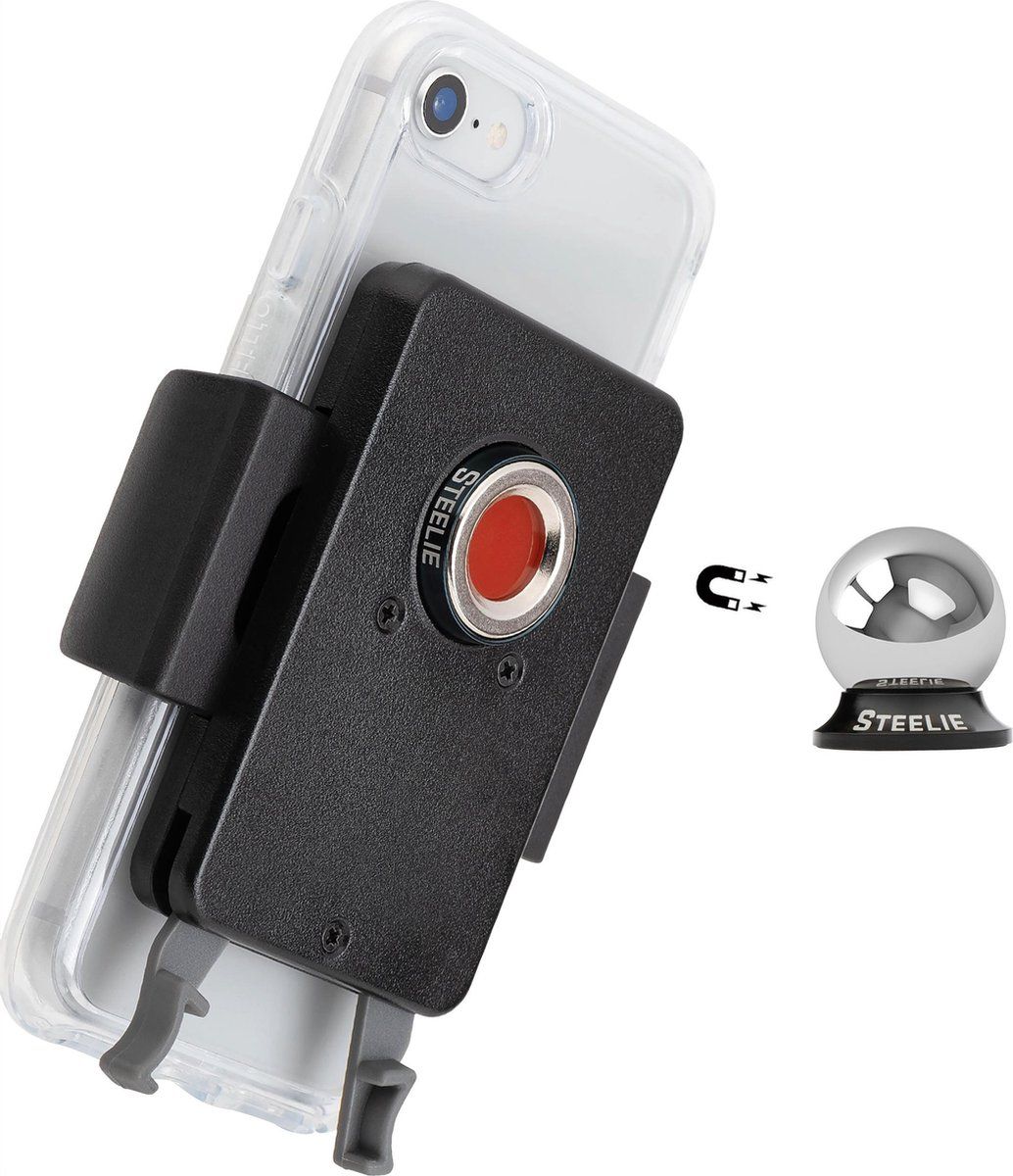 Nite Ize Steelie Squeeze Dash Mount Kit - Magnetisch telefoon Montage Systeem voor in de auto