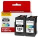 Cartouches d'encre 560XL et 561XL - Noir et couleur - Pack de 2
