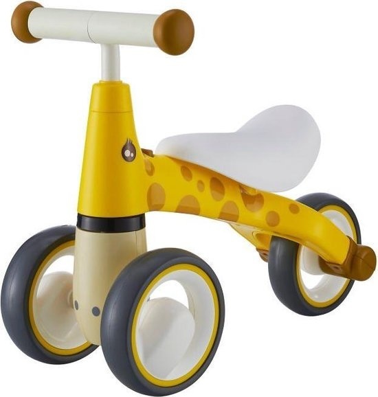 Viking Choice Kinder loopfiets - driewieler - geel & wit