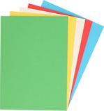 Merkloos Gekleurd stevig hobby papier - A4 formaat - 100x vellen - 110 grams