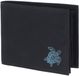 oxmox New Cryptan RFID Protect Querscheinbörse Turtle 2.0 Print Cyan Black zwart
