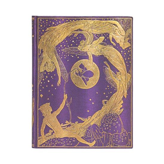 Paperblanks Lang's Fairy Books Violet Fairy Ultra - Lined Notebook - 17 x 24 cm