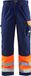 Blåkläder Blaklader Werkbroek High Vis 1584-1860 - High Vis Oranje/Marineblauw - C56