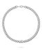 Philipp Plein PJ0AA14NU Full Tag zilveren roestvrijstalen herenketting