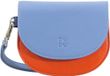 Dudu Classic Portefeuille femme Cuir véritable Taille compacte Agencement pratique Bleu